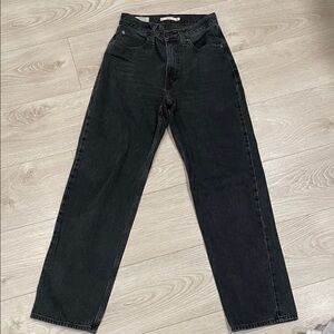 Levi's Charcoal Straight Leg Women's Jeans